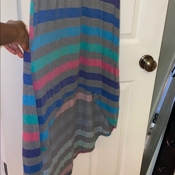 Colorful High-Low Dress - Picture 2 of 3